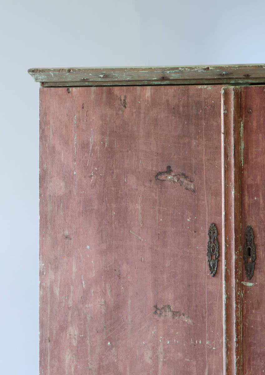 19th Century Dutch painted cupboard in original paint - Image 3