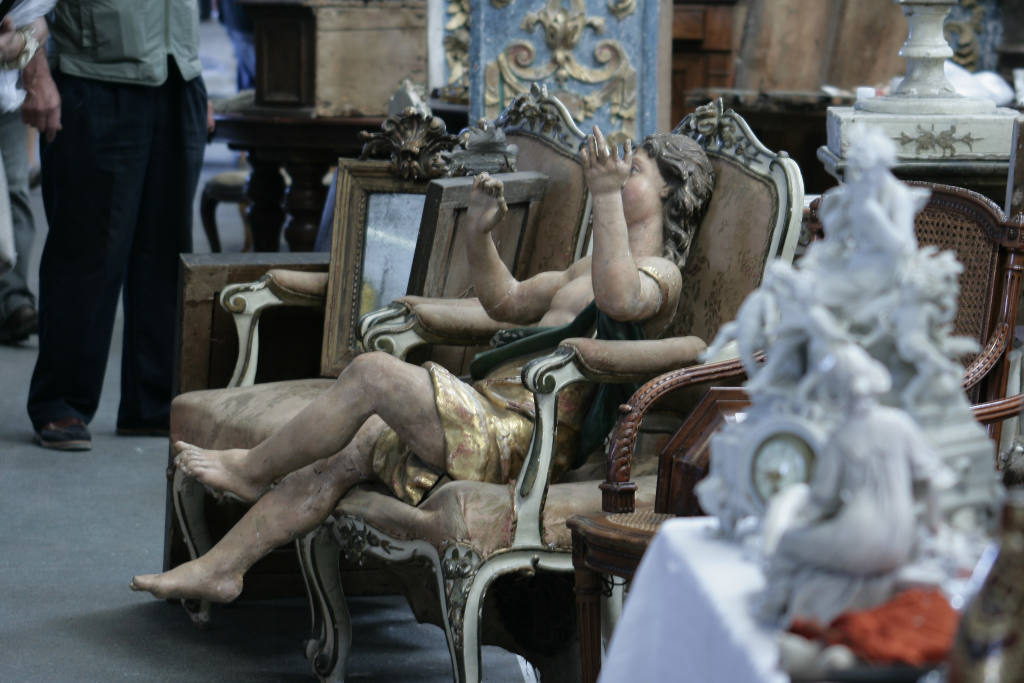 Parma Italian antiques fair in the autumn